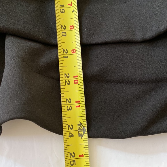 B.Darlin black spaghetti strap skater dress with embroidered roses at waist - Picture 8 of 15